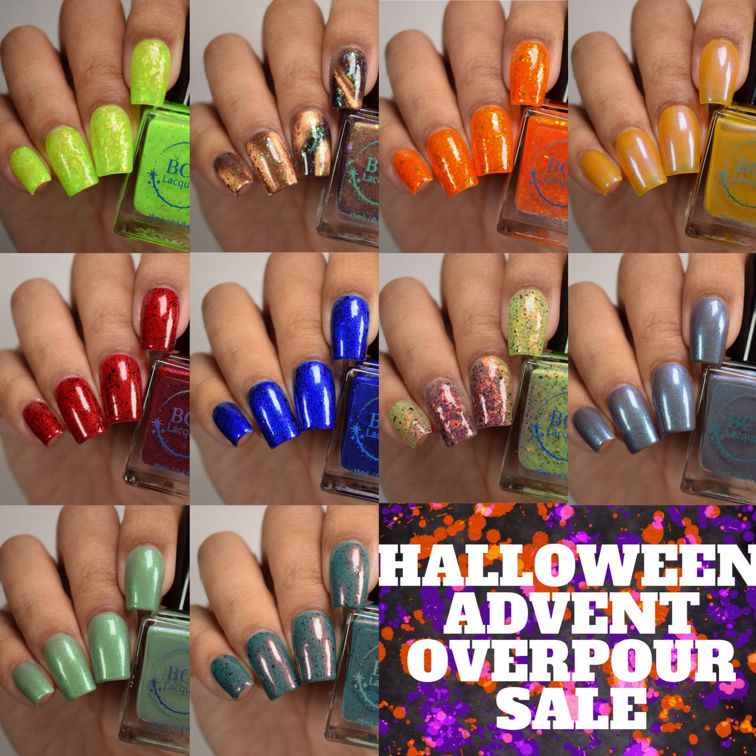 Halloween Advent Overpours 2026