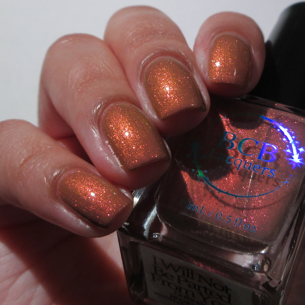 I Will Not Be Parted From You