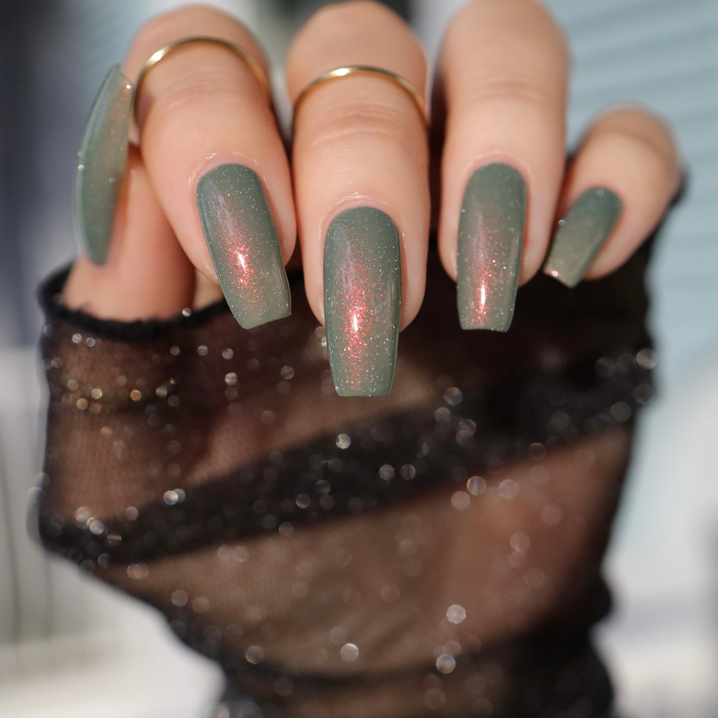 It’s Not The Waking, It’s The Rising - *REFLECTIVE GLITTER*: January Swatcher Showcase