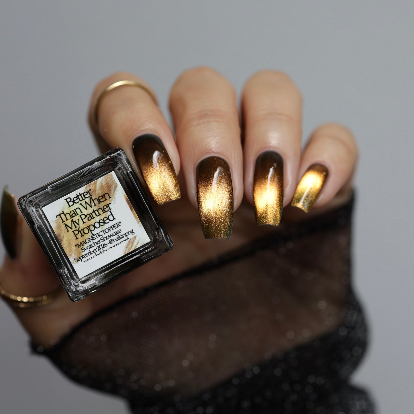 Better Than When My Partner Proposed - *MAGNETIC TOPPER*: September Swatcher Showcase