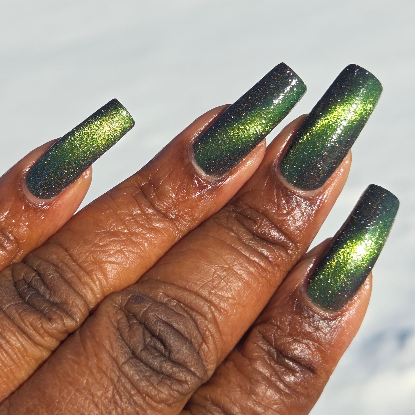 Never Underestimate A Dreamer - *REFLECTIVE GLITTER & MAGNETIC*: February Swatcher Showcase