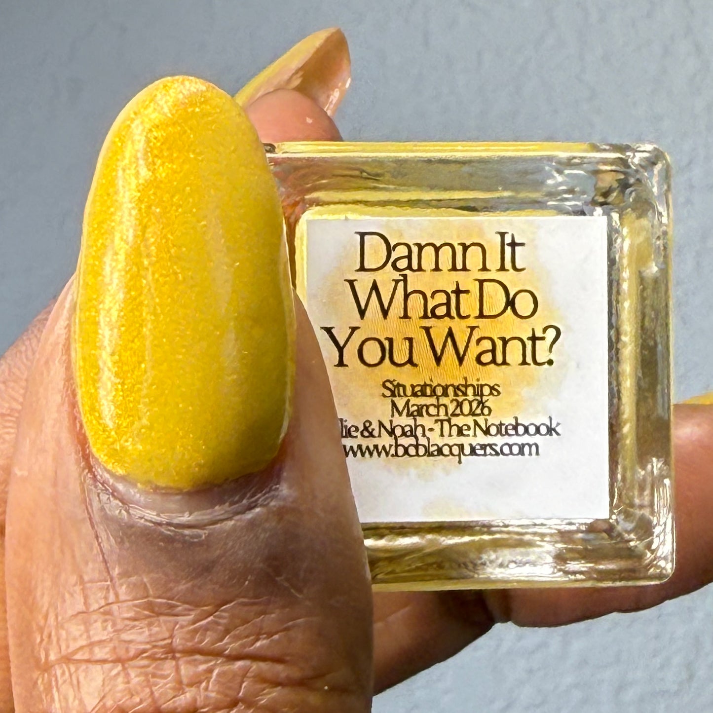 Damn It, What Do You Want?!