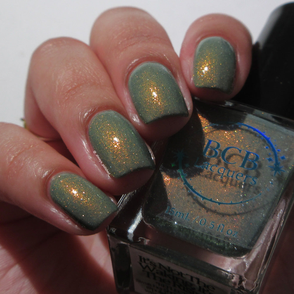 It’s Not The Waking, It’s The Rising - *REFLECTIVE GLITTER*: January Swatcher Showcase