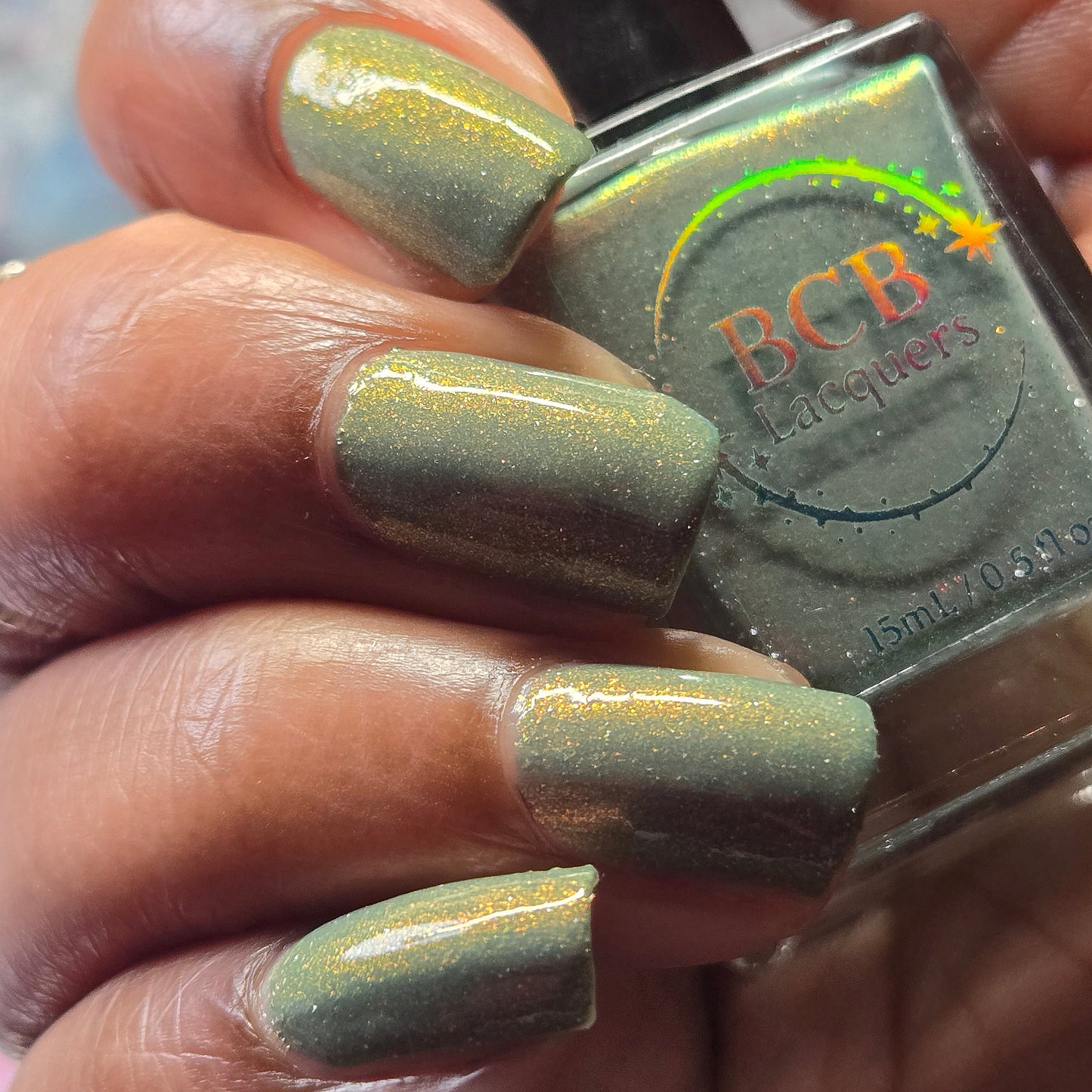 It’s Not The Waking, It’s The Rising - *REFLECTIVE GLITTER*: January Swatcher Showcase